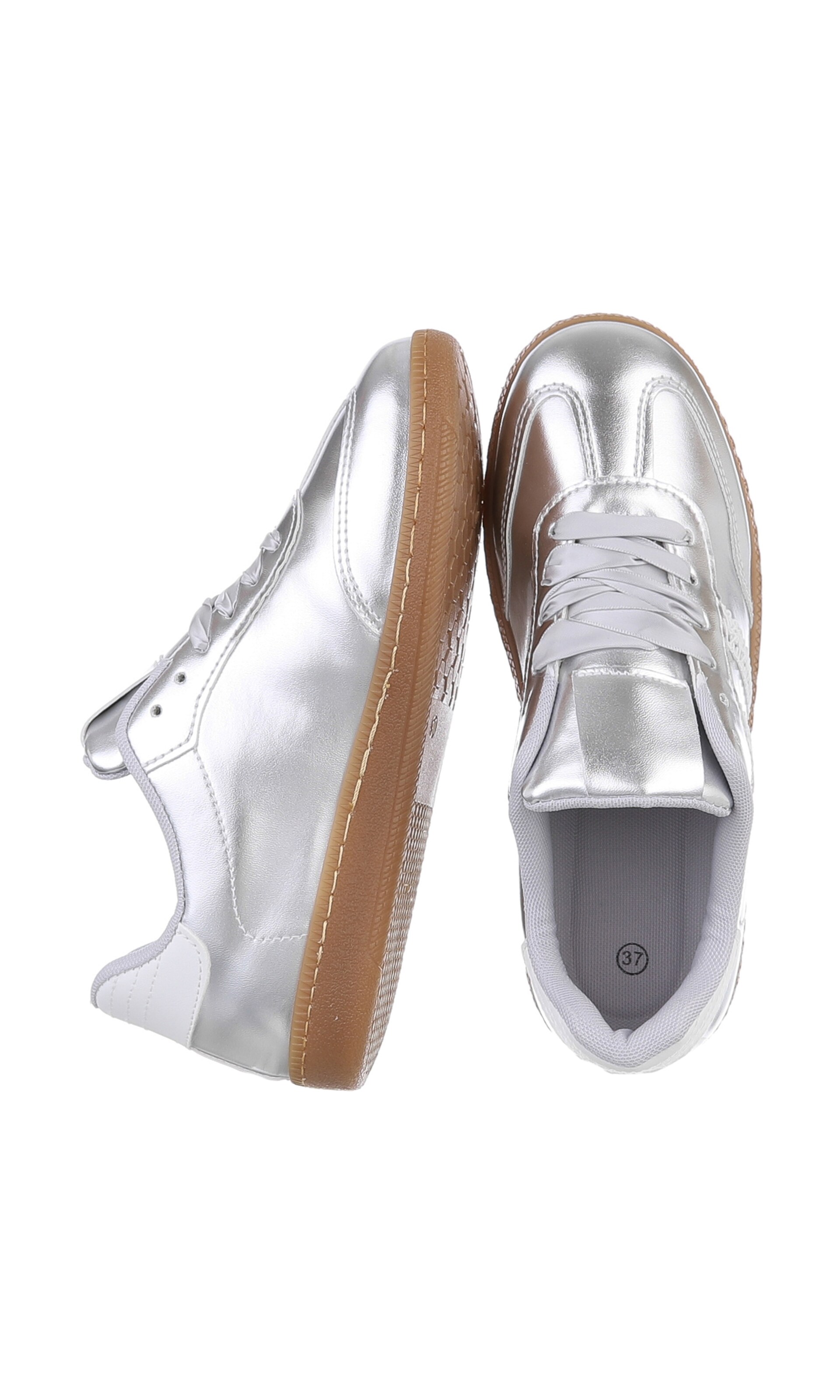 Ital-Design Sneaker in Silber