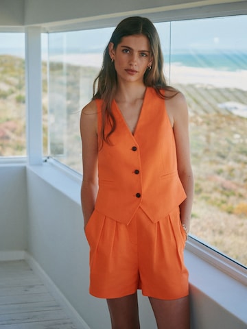 Regular Pantalon à pince Next en orange