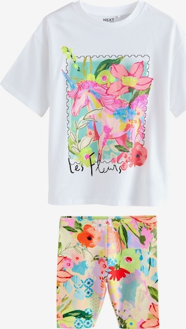 Next Juoksupuku värissä valkoinen: etupuoli