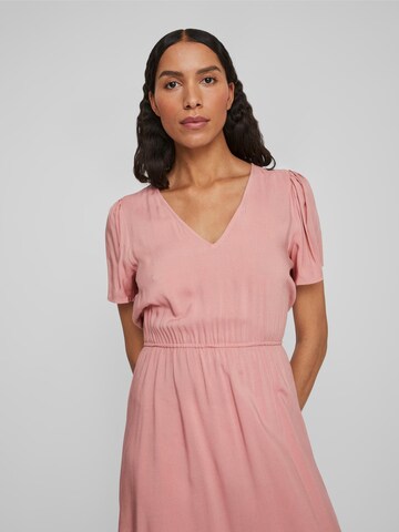 VILA Kleid 'Trine' in Pink