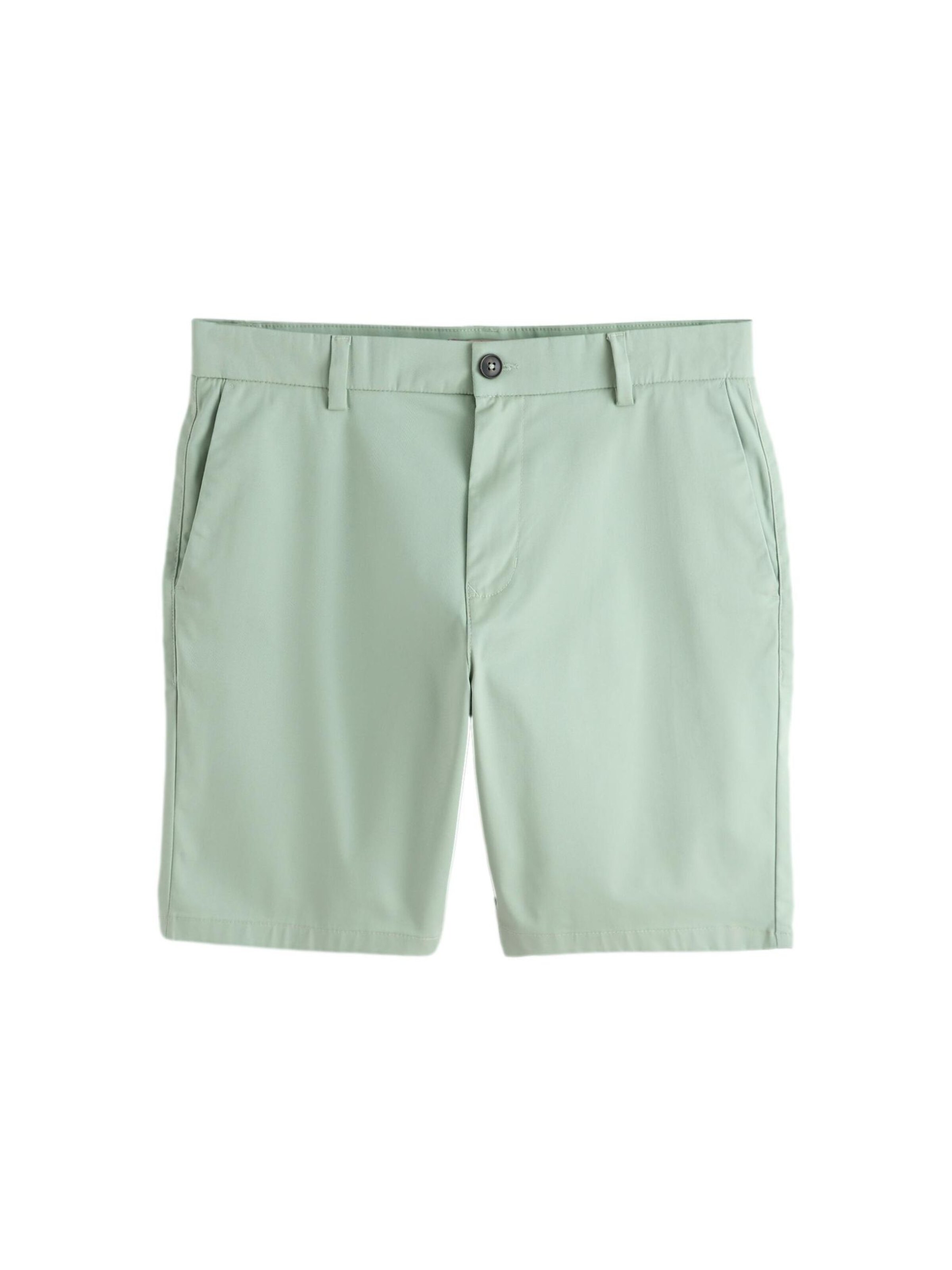 Coupe slim Pantalon chino Next en vert : devant