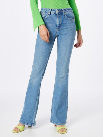 Koton Flared Jeans in Blauw: voorkant