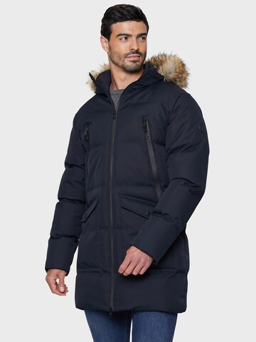 Threadbare Winter jacket 'Renfield' in Blue: front