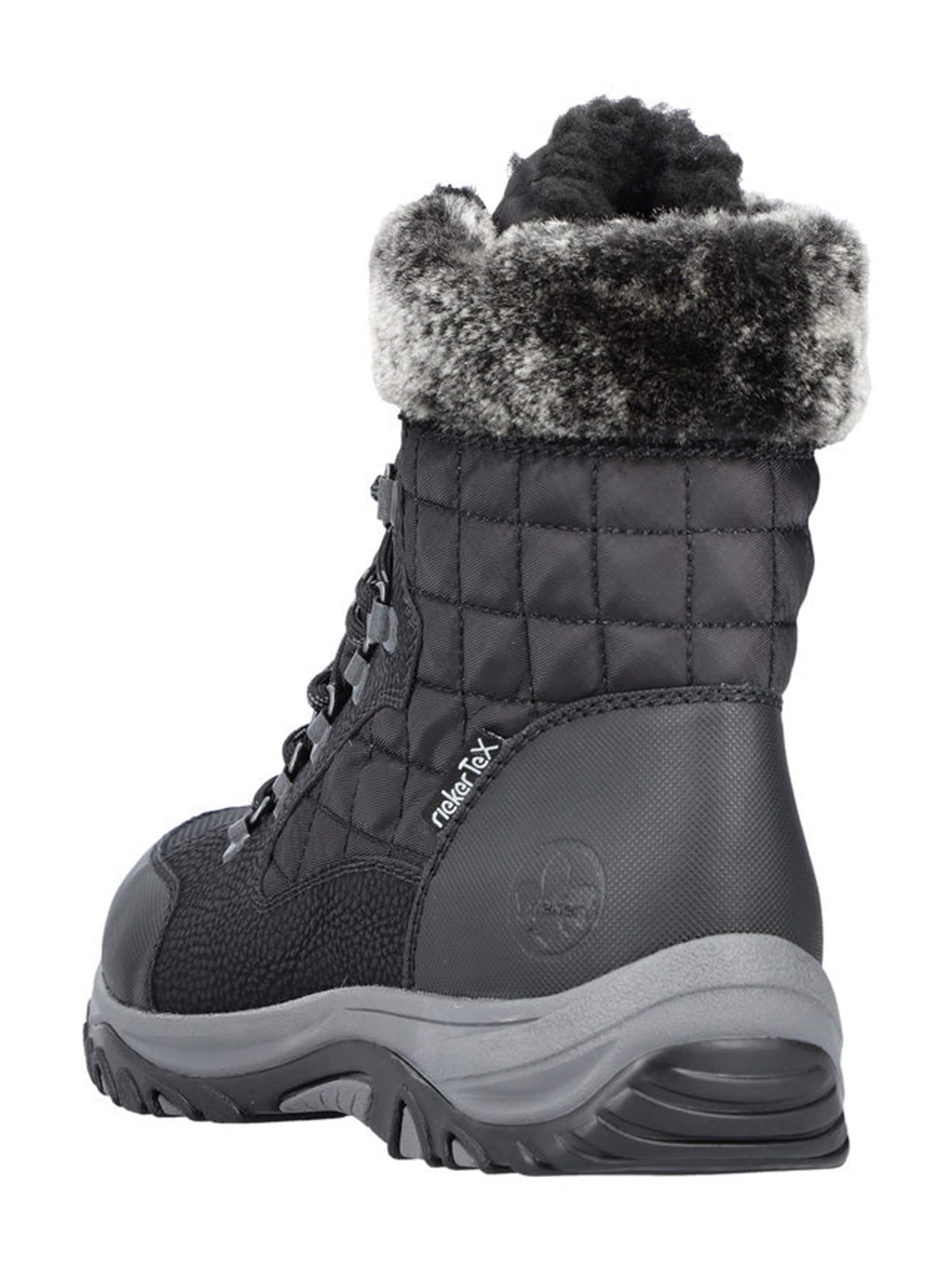 Rieker Snow Boots in Black