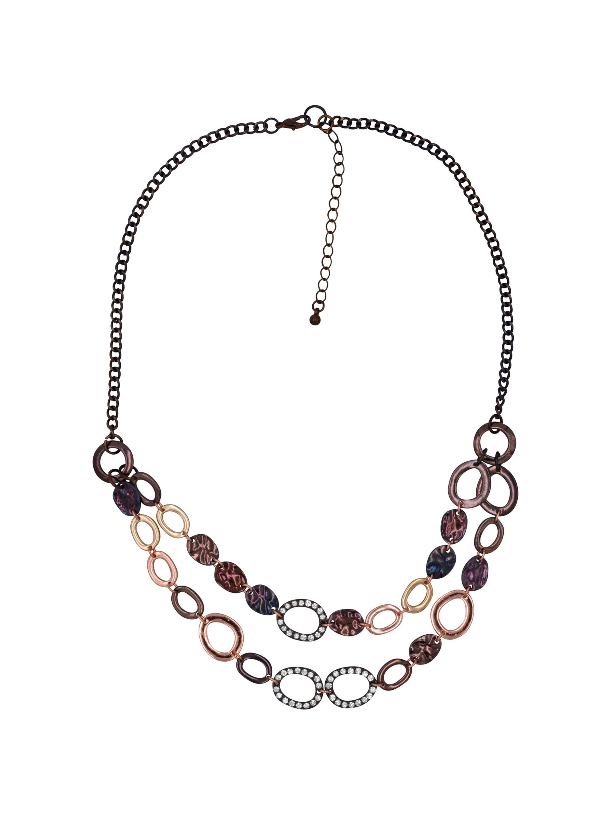 Steuer Necklace in Brown: front