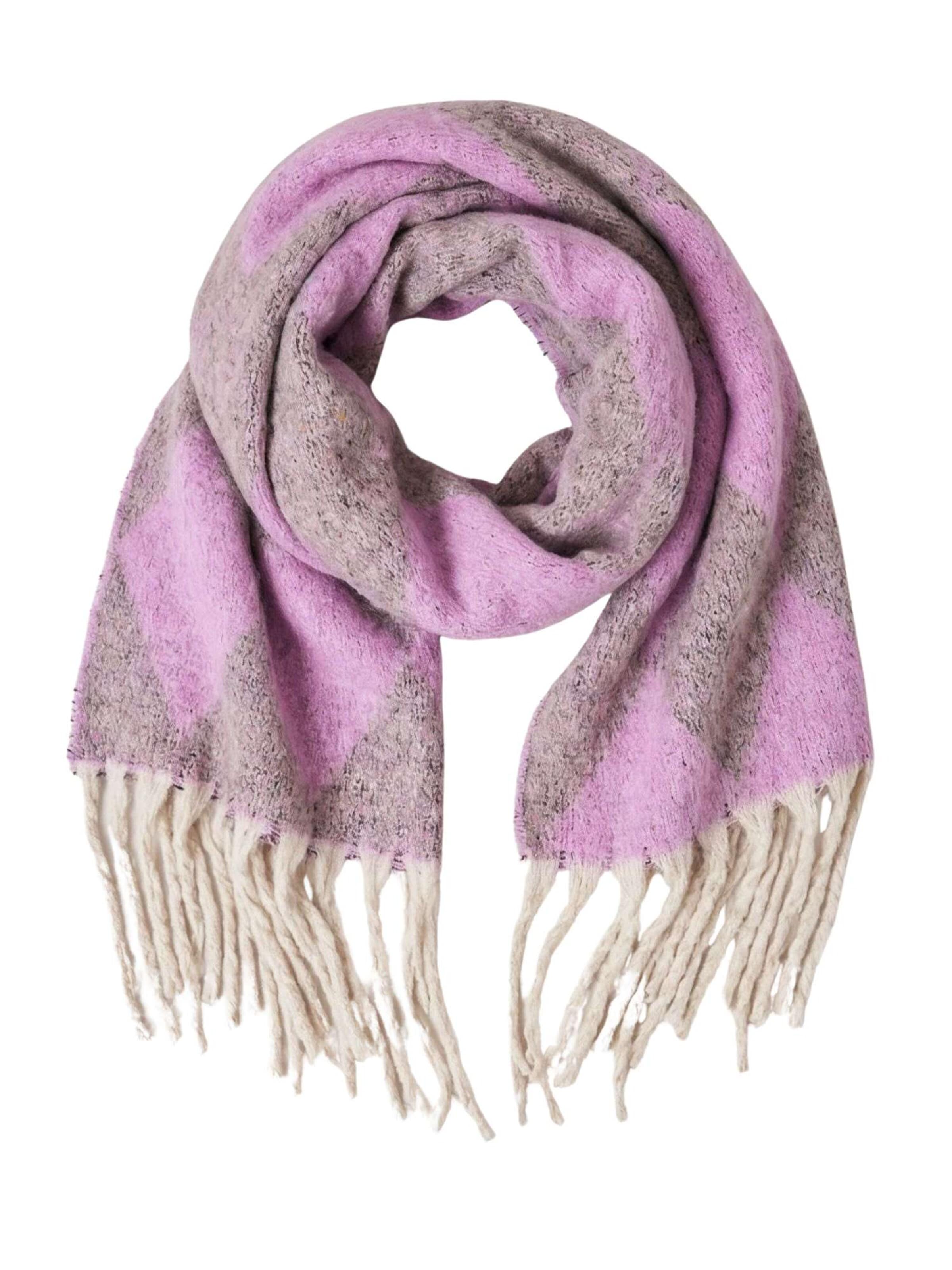 Écharpe Deeluxe en violet : devant