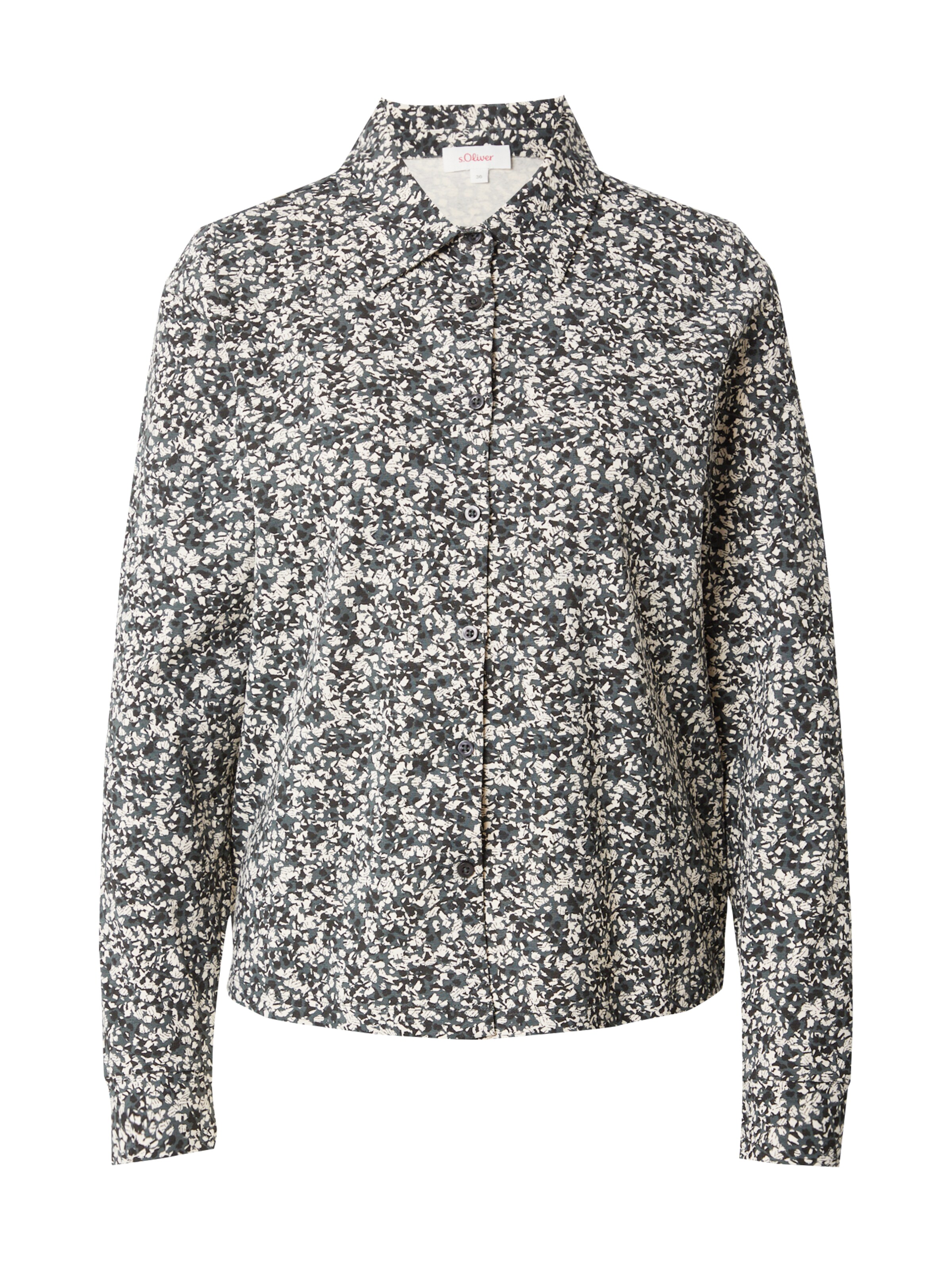 s.Oliver Blouse in Green: front