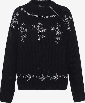 faina Sweater in Black: front