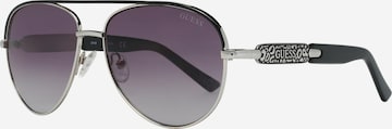 GUESS Sonnenbrille in Silber: Vorderseite