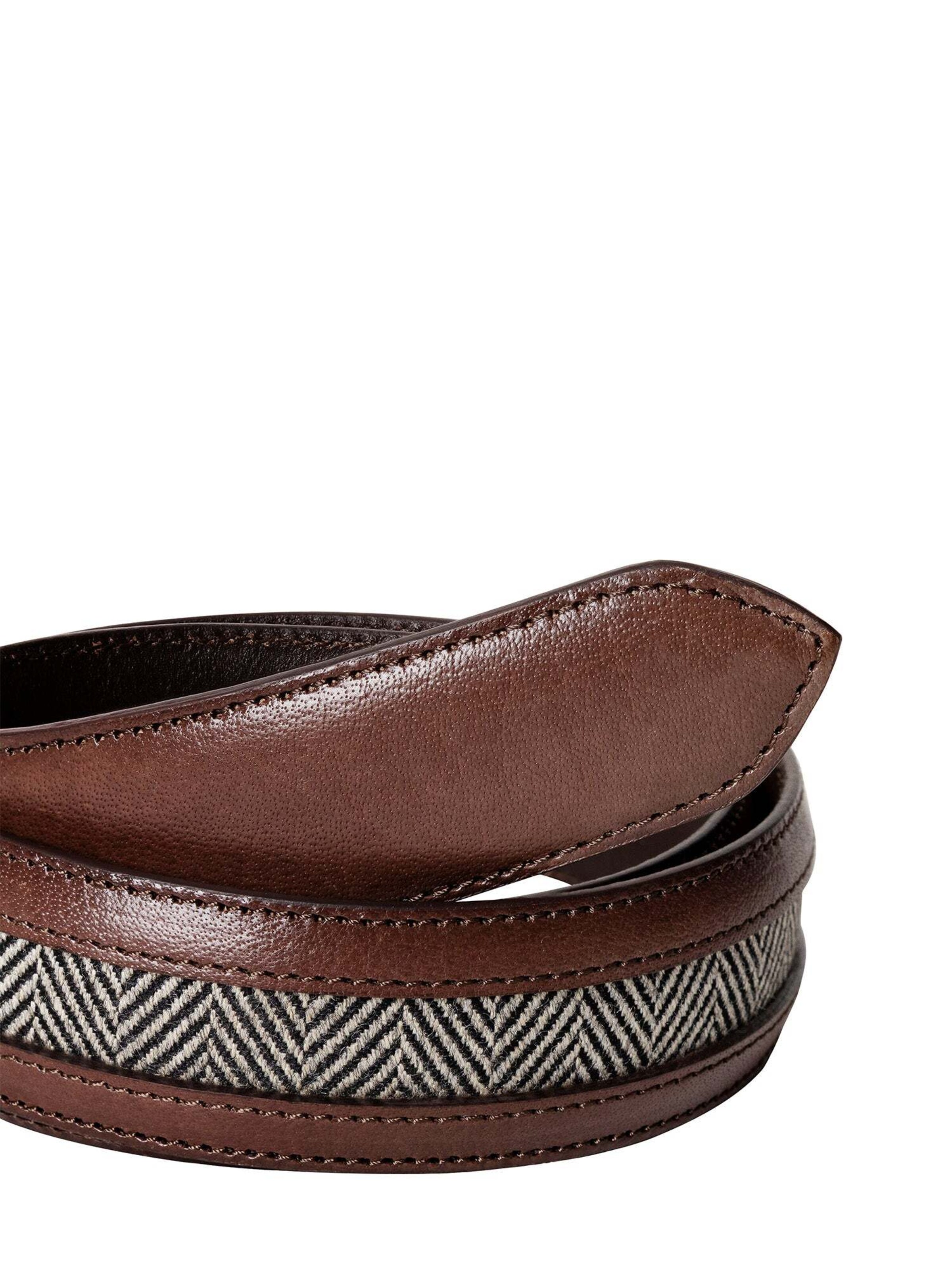Hackett London Belt ' HRBONE ' in Brown