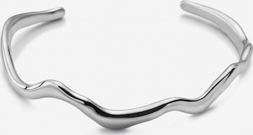 Sidegren Bracelet 'Molten' in Silver: front