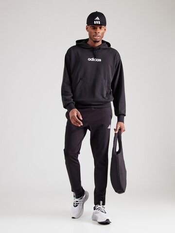 ADIDAS SPORTSWEAR regular Παντελόνι φόρμας σε μαύρο
