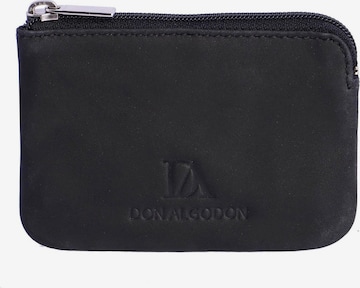 Don Algodon - Cartera 'Monedero para hombre Bruno de piel con protección RFID' en negro: frente
