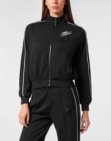 Plein Sport Sweatjacke in Schwarz