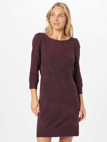 VERO MODA Knitted dress 'Doffy' in Red: front