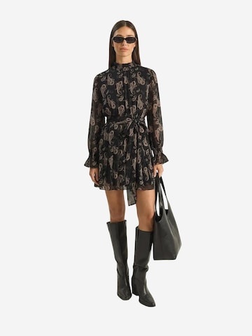 Bianco Lucci Kleid in Schwarz
