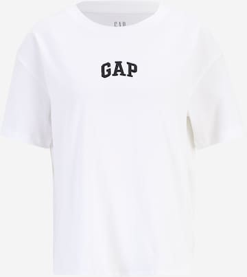 Gap Petite Shirt in White: front