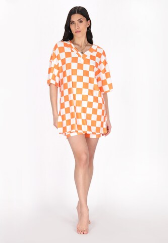faina - Camiseta en naranja