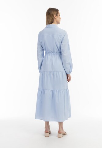 usha WHITE LABELKošulja haljina - plava boja
