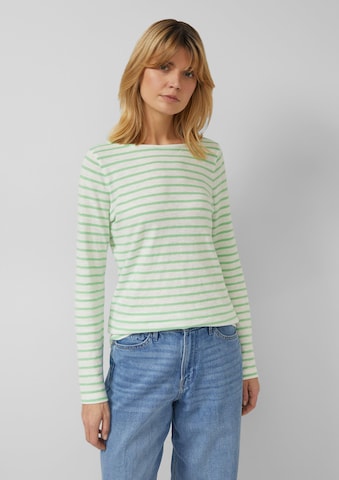 T-shirt s.Oliver en vert : devant