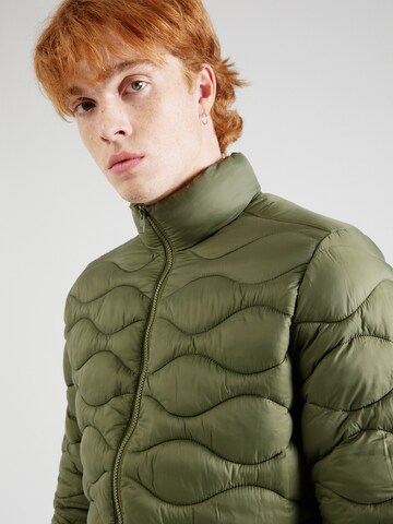 JACK & JONES سترة غير رسمية 'ICEBREAKER' بلون أخضر