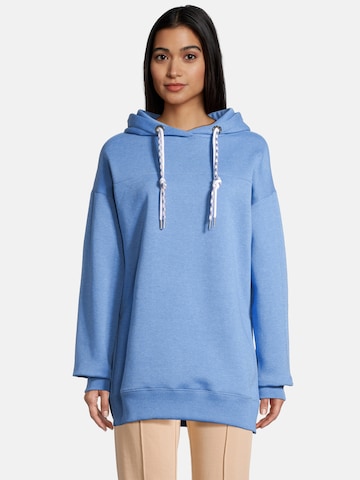 salzhaut Sweatshirt 'Juliane' in Blau: Vorderseite