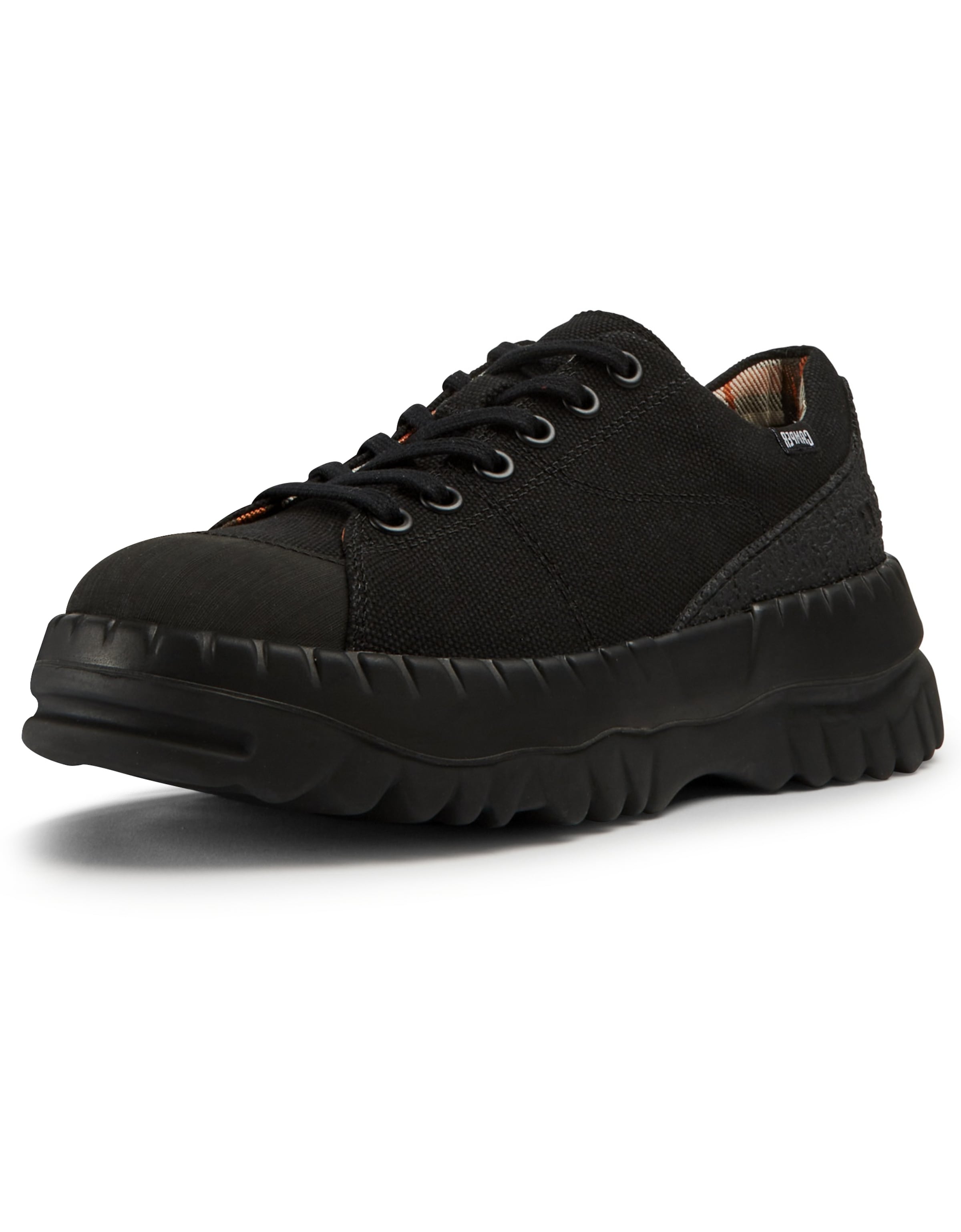 CAMPER Sneakers laag 'Teix' in Zwart: voorkant