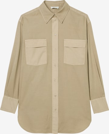 Camicia da donna di Marc O'Polo in beige: frontale