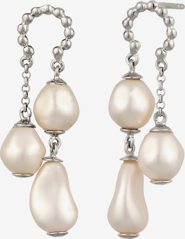 Boucles d'oreilles ELLI PREMIUM en argent : devant