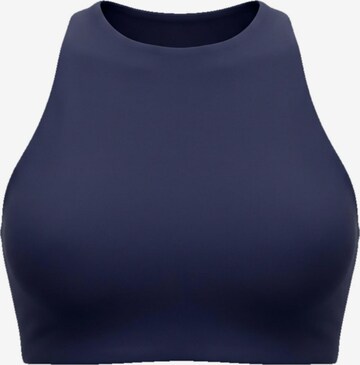 Lifters Sports Bra in Blue: front