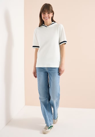 CECIL Sweatshirt in Weiß