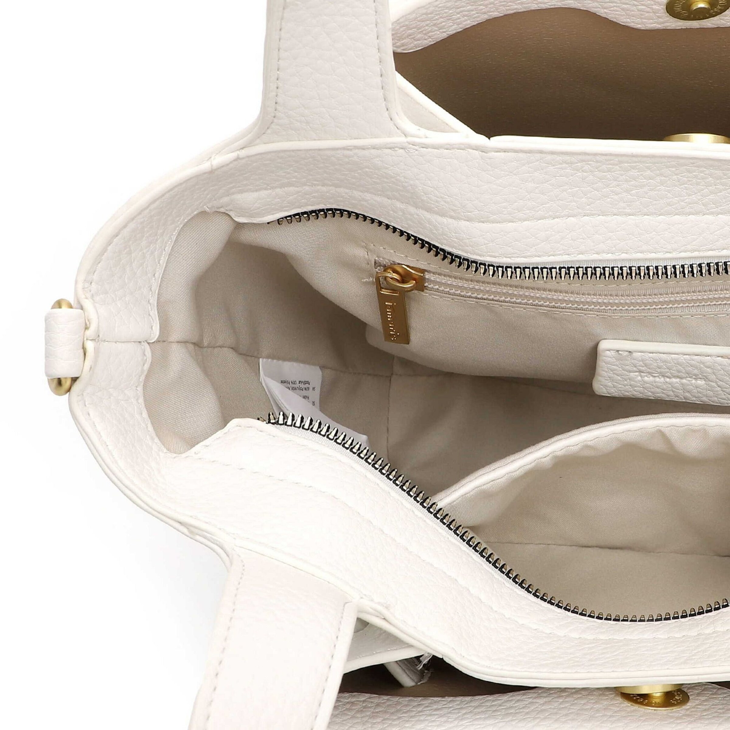 Tamaris Shopper 'Kathi' in Wit