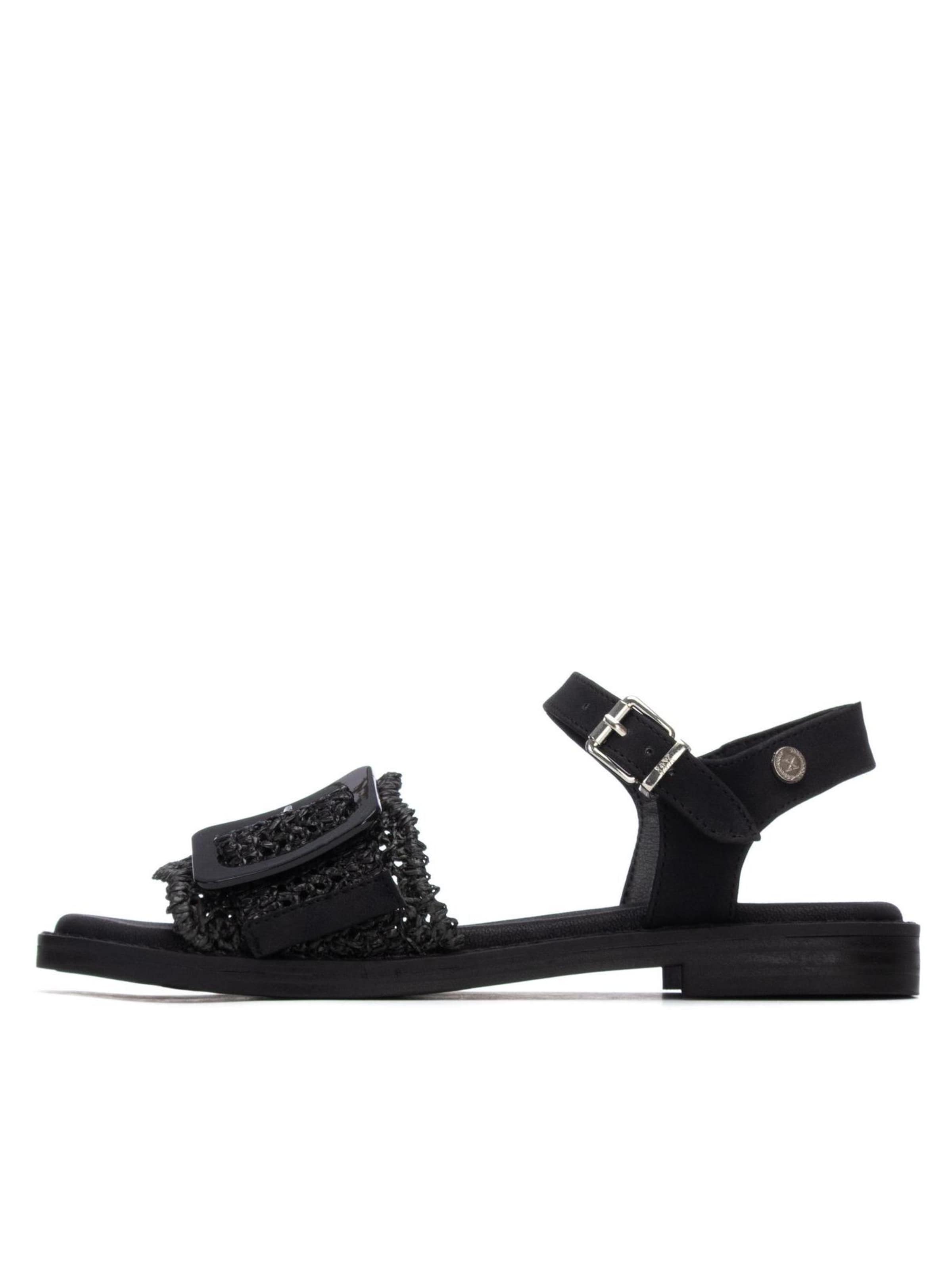 Xti - Sandalias en negro: frente