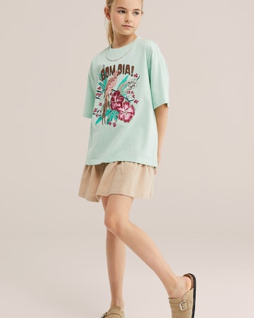 WE Fashion Skirt in Beige