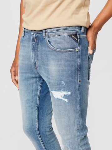 REPLAY Skinny Jeans 'MICKYM' i blå