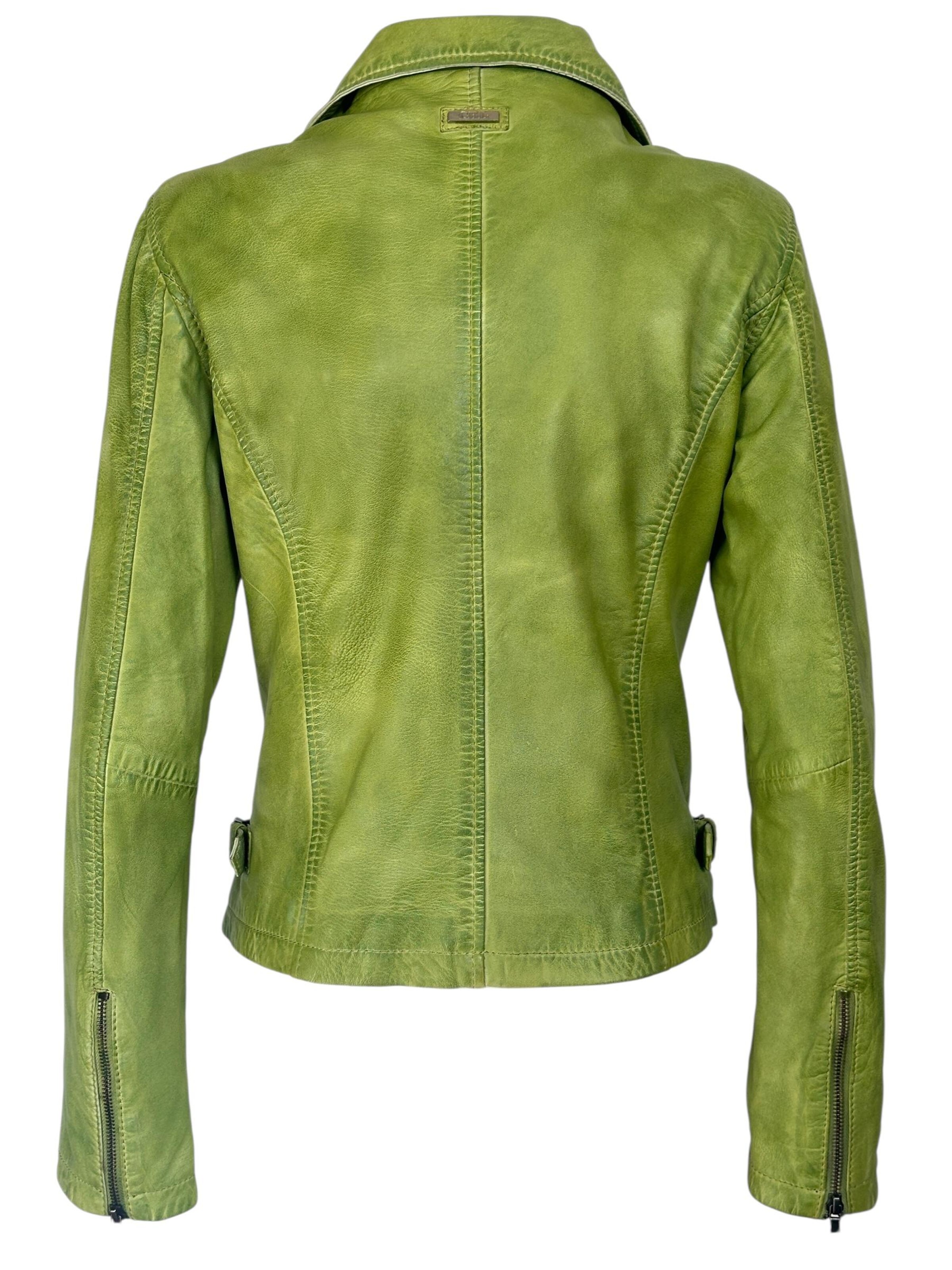 CBL Between-Season Jacket 'Lederjacke' in Green