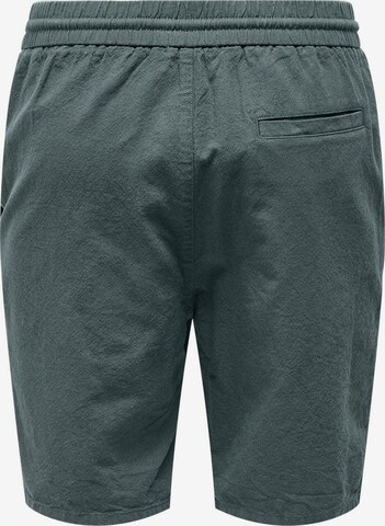 Regular Pantalon Only & Sons en vert