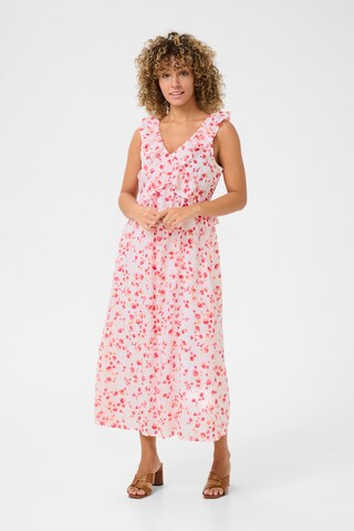 Robe 'Giselle' Cream en beige