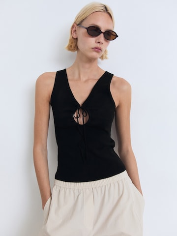 MANGO Sticktop 'FORAT' i sort: forside