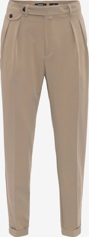 smėlio Antioch Siaurėjantis Klostuotos kelnės: priekis