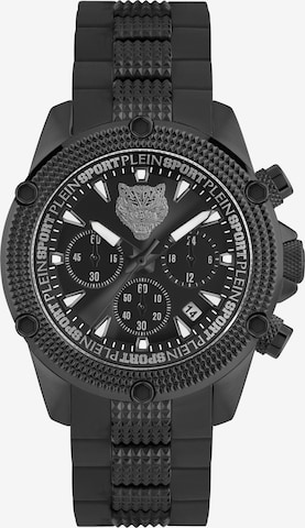 Montre à affichage analogique Plein Sport en noir : devant