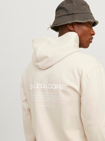 smėlio JACK & JONES Megztinis be užsegimo 'JCOAERO'