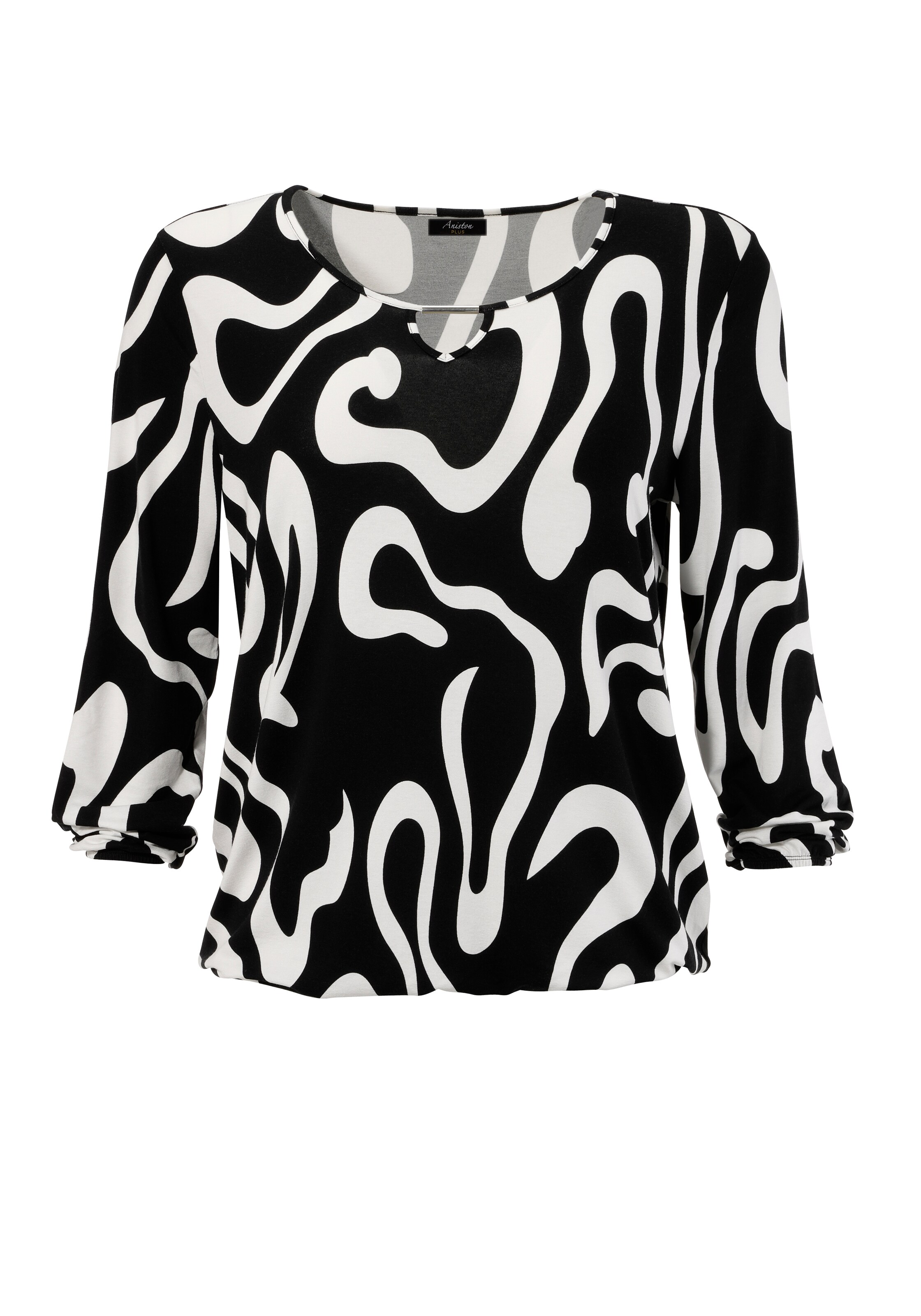 Aniston Shirt in Black: front