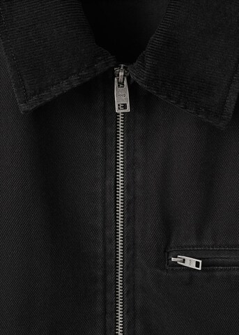 MANGO MAN Between-Season Jacket 'Remy' in Black