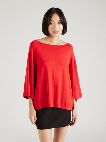 COMMA Sweater in Red: front