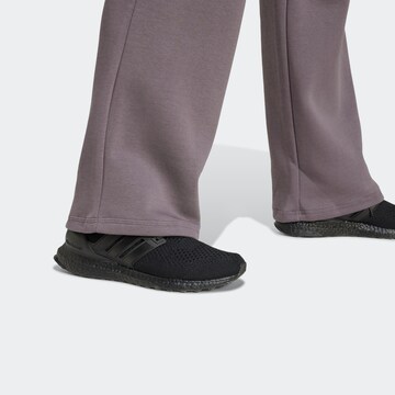 ADIDAS SPORTSWEAR Wide leg Παντελόνι φόρμας σε γκρι