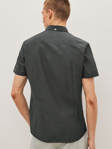 Coupe slim Chemise Next en gris