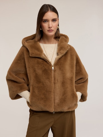 MOTIVI Wintermantel in Bruin