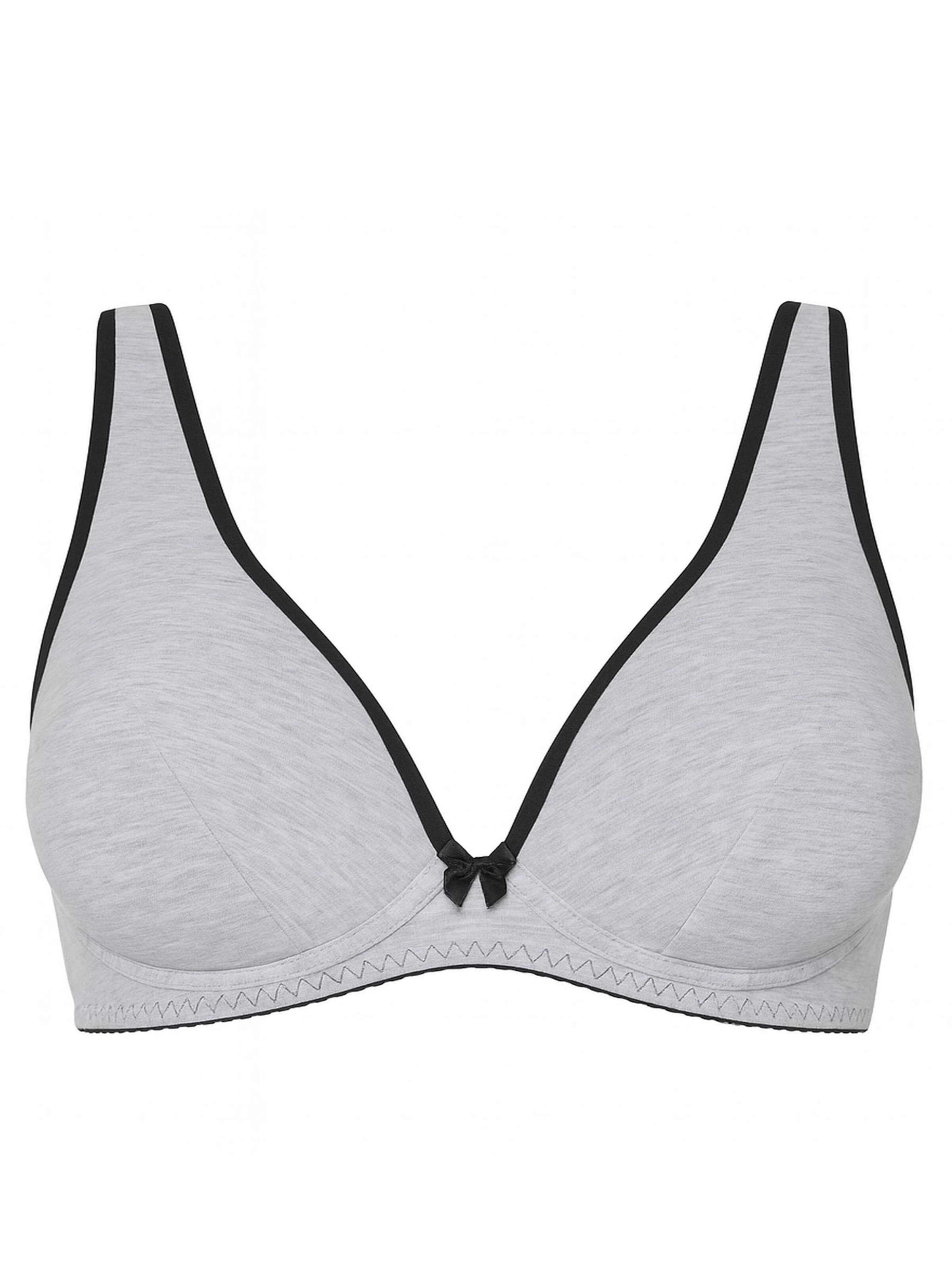 Vivisence T-shirt BH '1077' in Grijs: voorkant