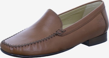 Mocassin 'Slipper Damen 63112 Campina Echtleder in braun' SIOUX en marron : devant
